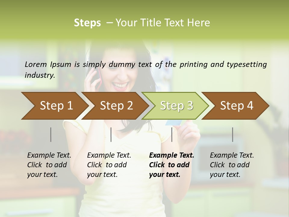 Phone Currency Room PowerPoint Template