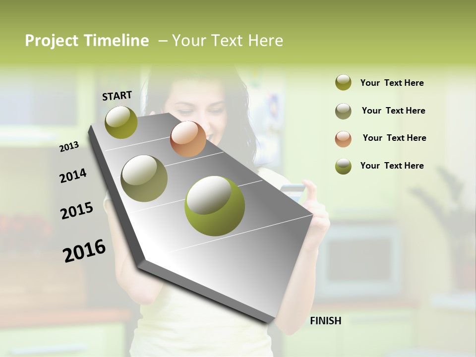 Phone Currency Room PowerPoint Template