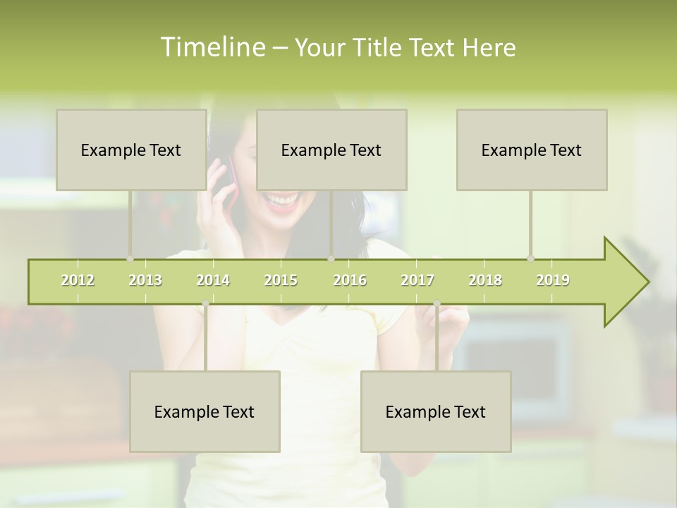 Phone Currency Room PowerPoint Template