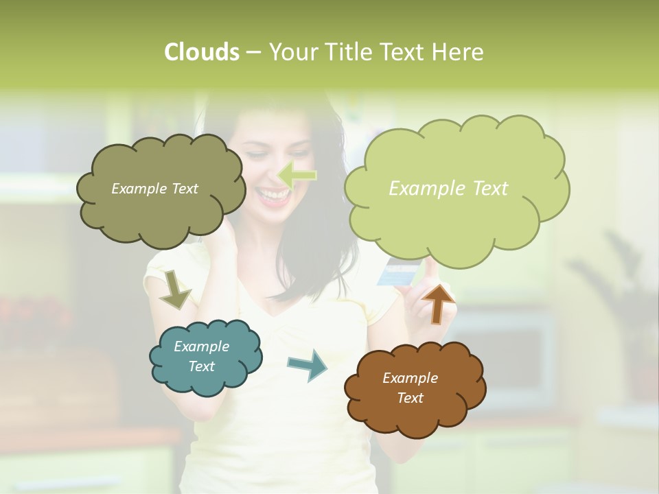 Phone Currency Room PowerPoint Template