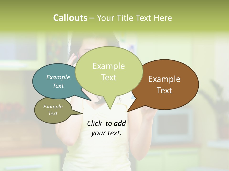 Phone Currency Room PowerPoint Template