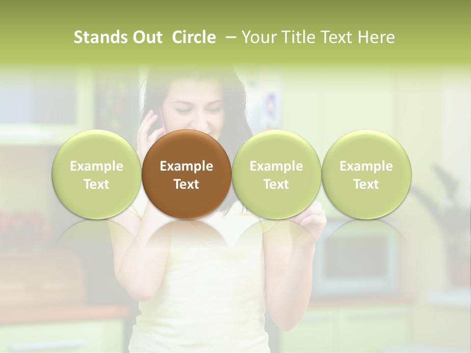 Phone Currency Room PowerPoint Template