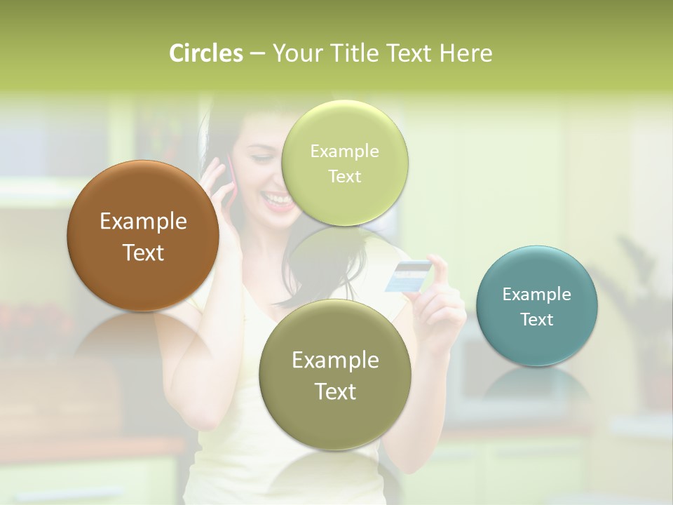 Phone Currency Room PowerPoint Template