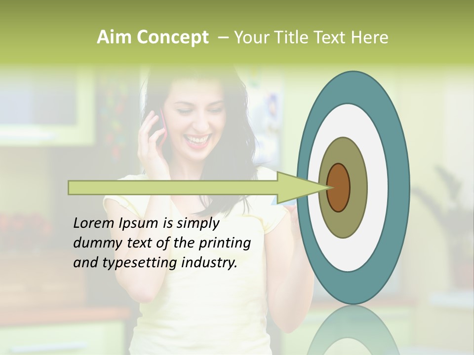 Phone Currency Room PowerPoint Template