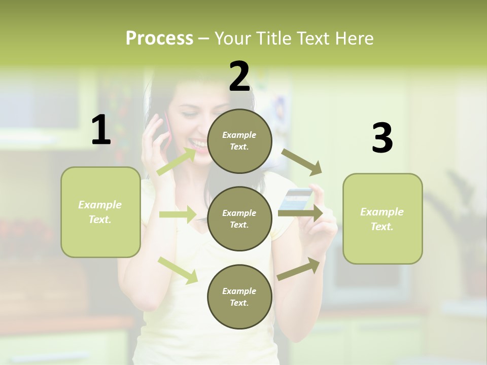 Phone Currency Room PowerPoint Template