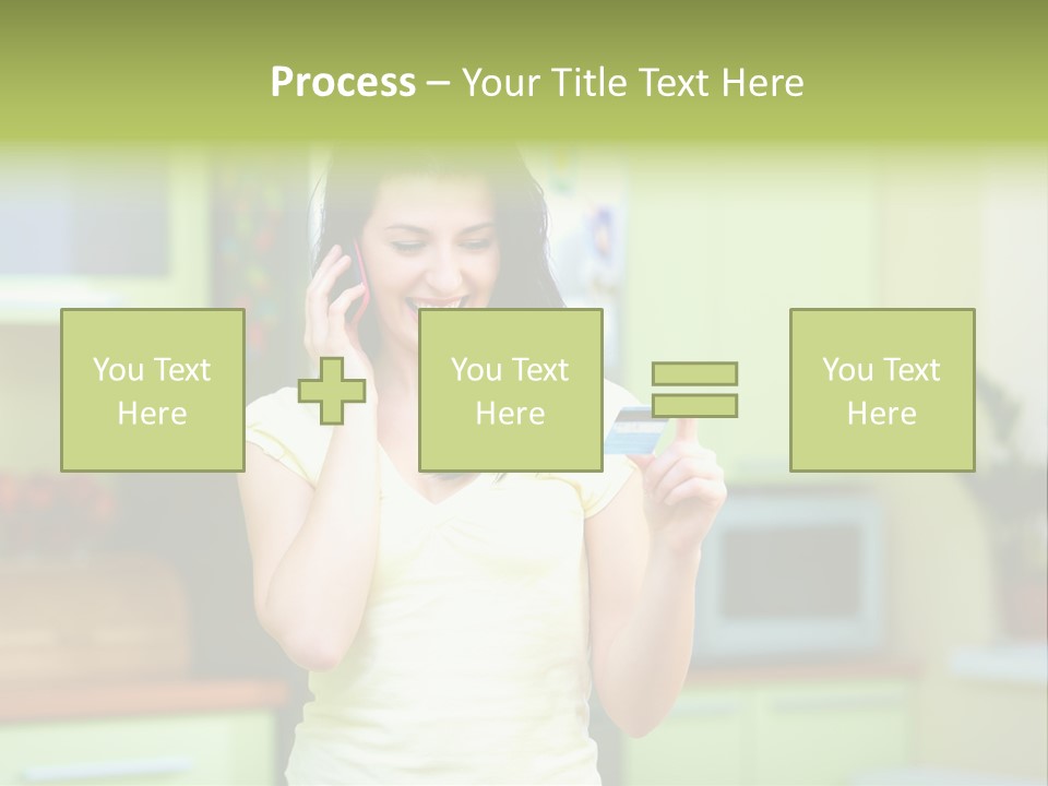 Phone Currency Room PowerPoint Template