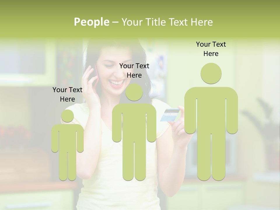 Phone Currency Room PowerPoint Template