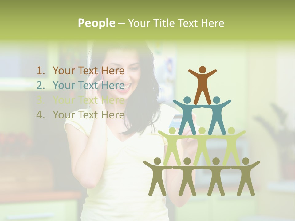 Phone Currency Room PowerPoint Template