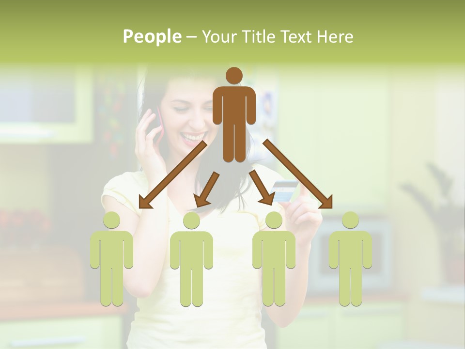 Phone Currency Room PowerPoint Template