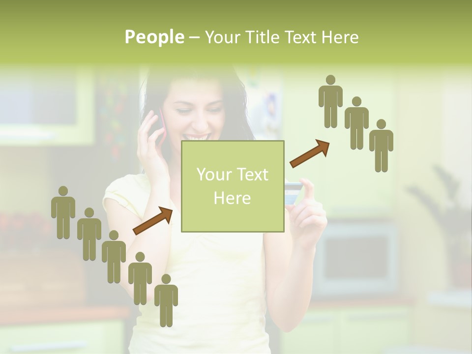 Phone Currency Room PowerPoint Template