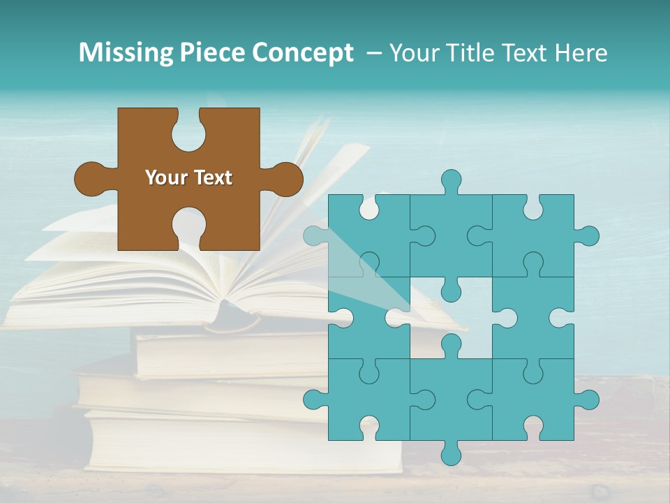 Row Wooden Group PowerPoint Template