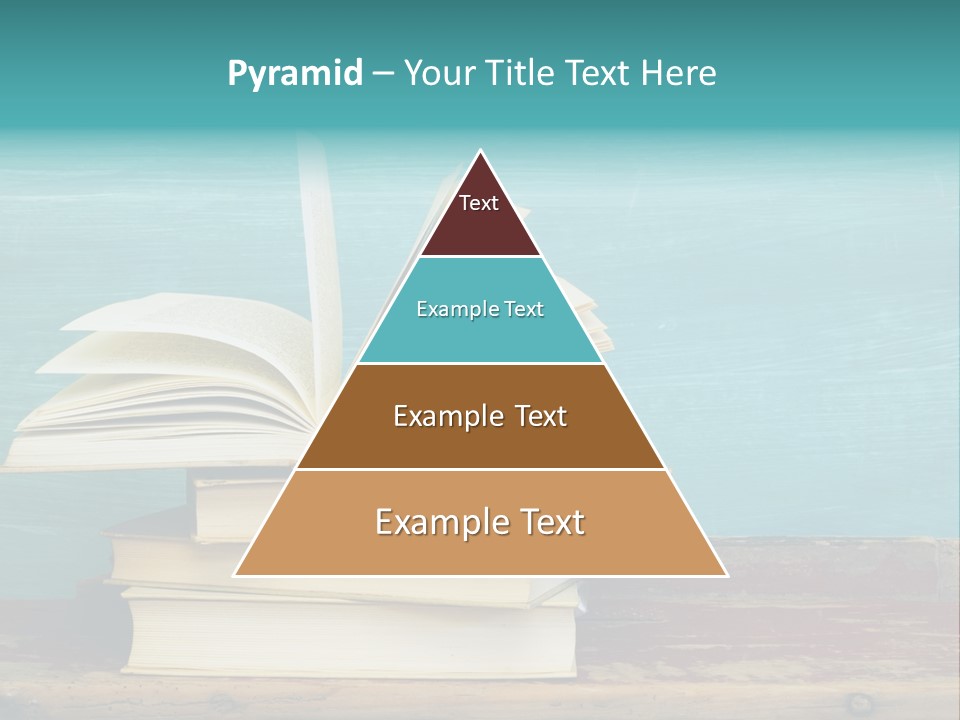 Row Wooden Group PowerPoint Template
