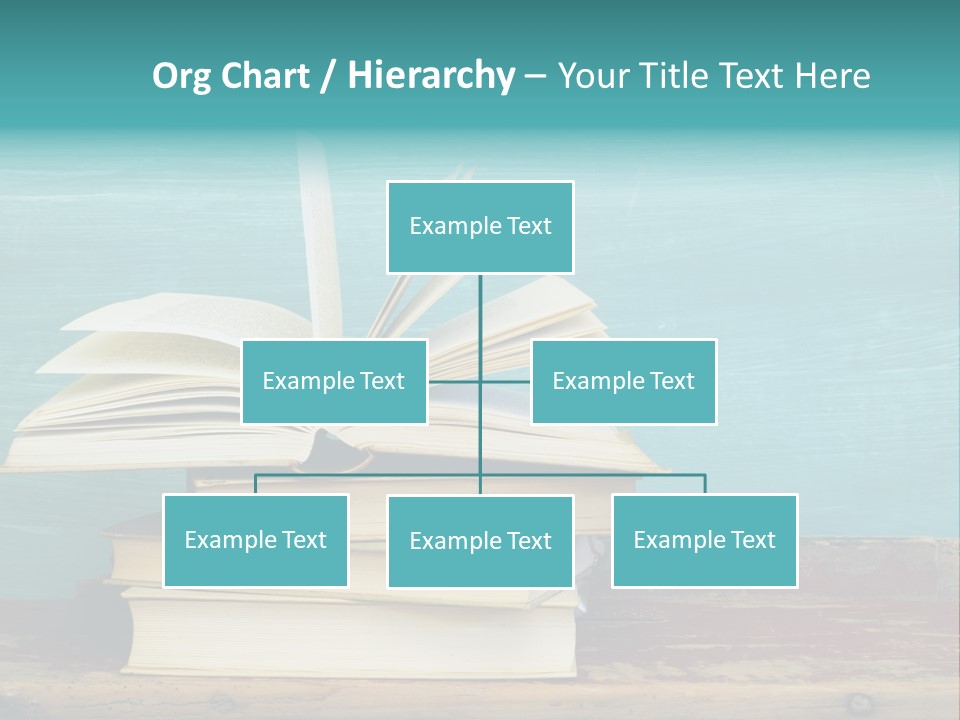 Row Wooden Group PowerPoint Template