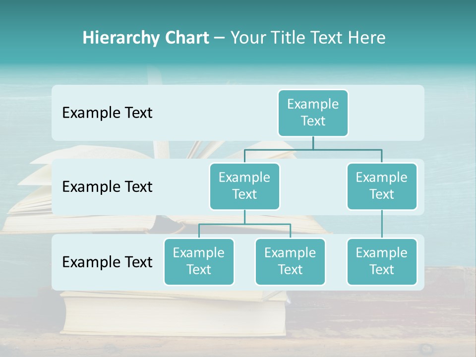 Row Wooden Group PowerPoint Template