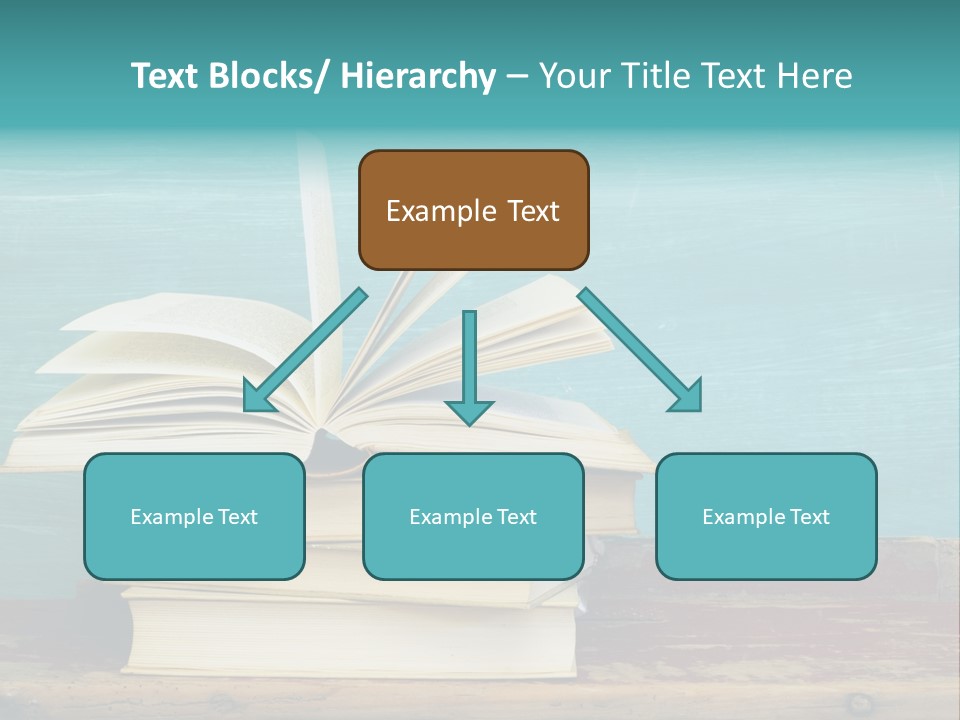Row Wooden Group PowerPoint Template