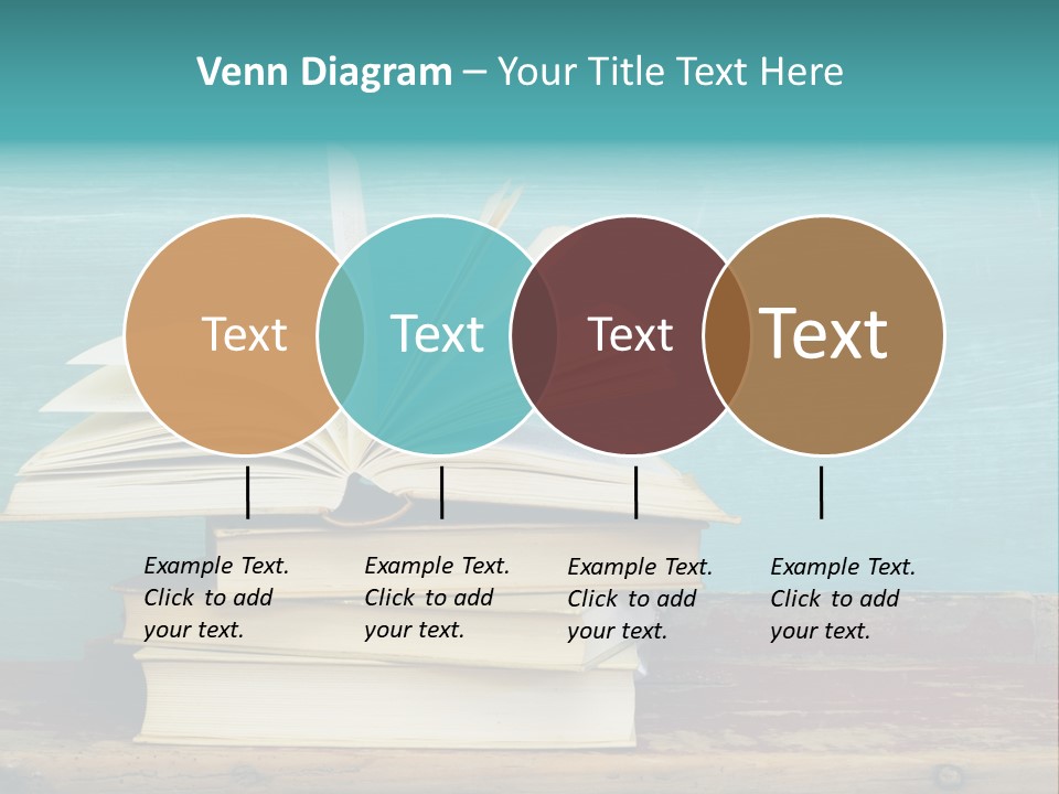 Row Wooden Group PowerPoint Template