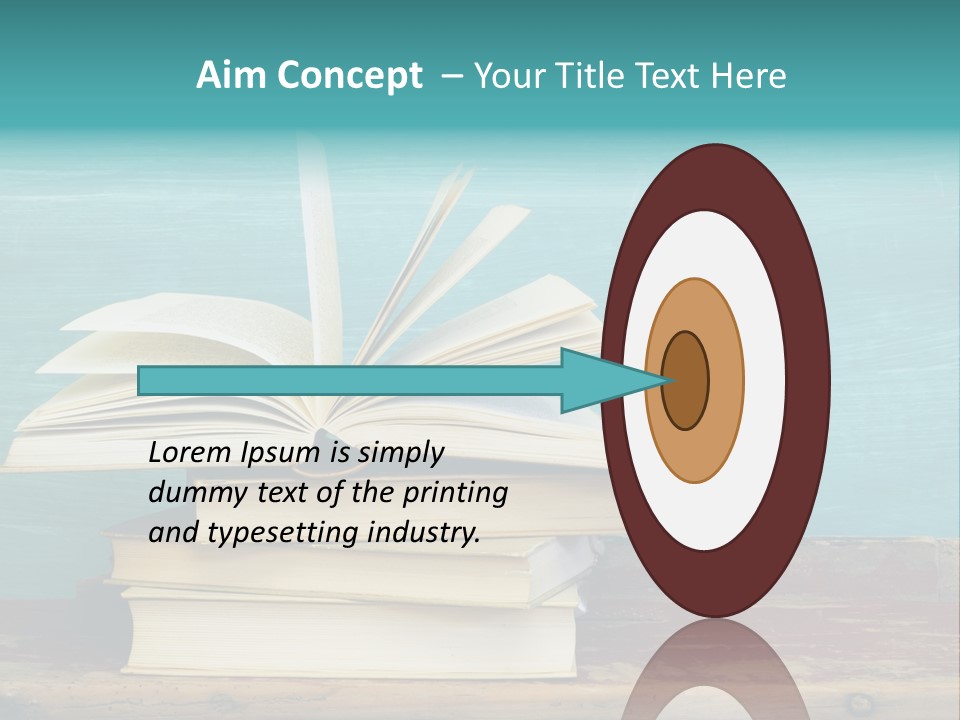Row Wooden Group PowerPoint Template