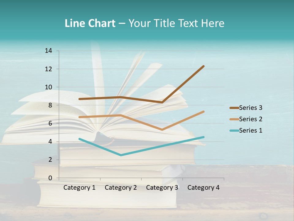 Row Wooden Group PowerPoint Template