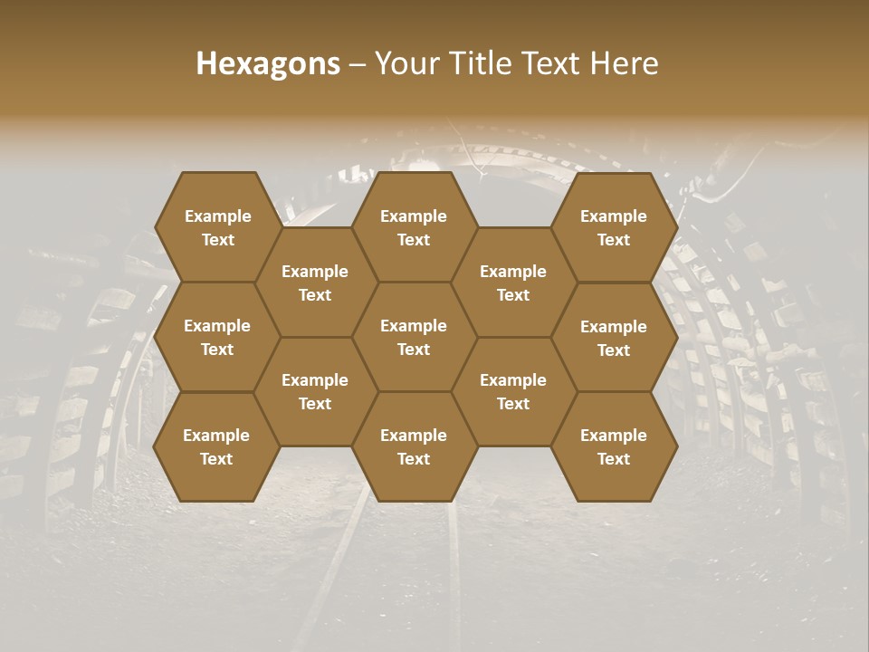 Coal Cars Coal Coal Mining PowerPoint Template