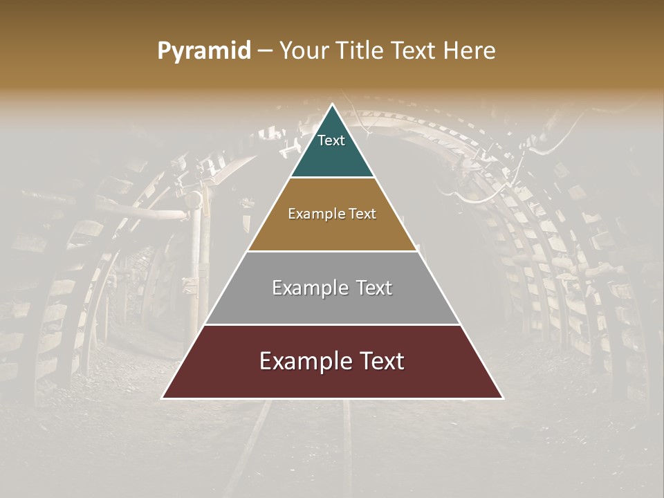 Coal Cars Coal Coal Mining PowerPoint Template