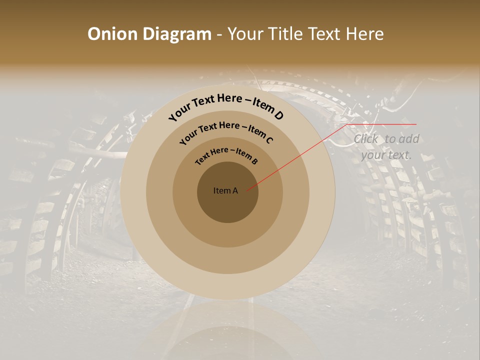 Coal Cars Coal Coal Mining PowerPoint Template