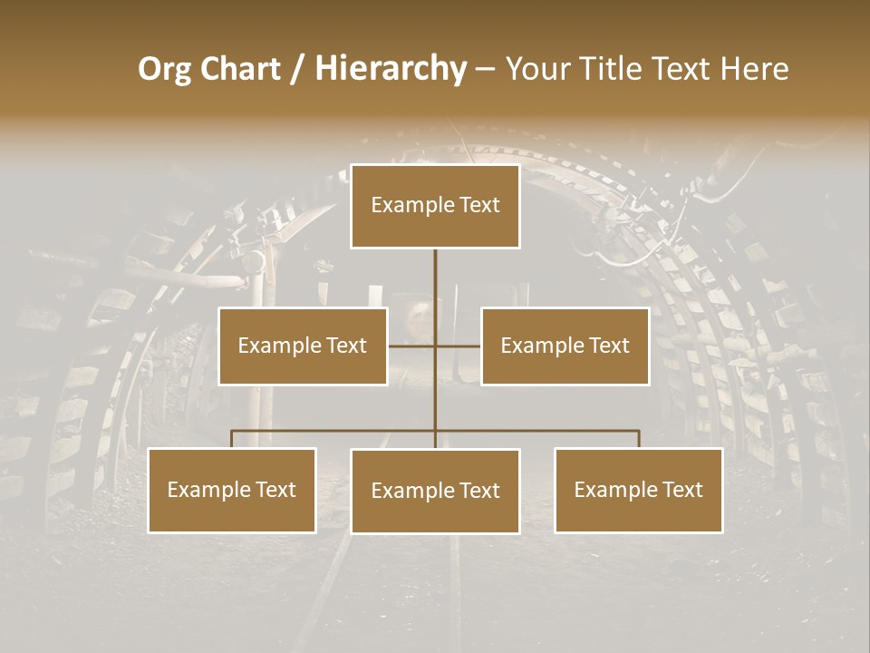 Coal Cars Coal Coal Mining PowerPoint Template