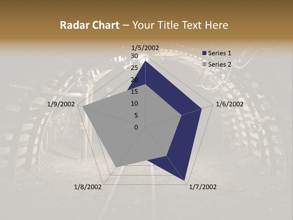 Coal Cars Coal Coal Mining PowerPoint Template