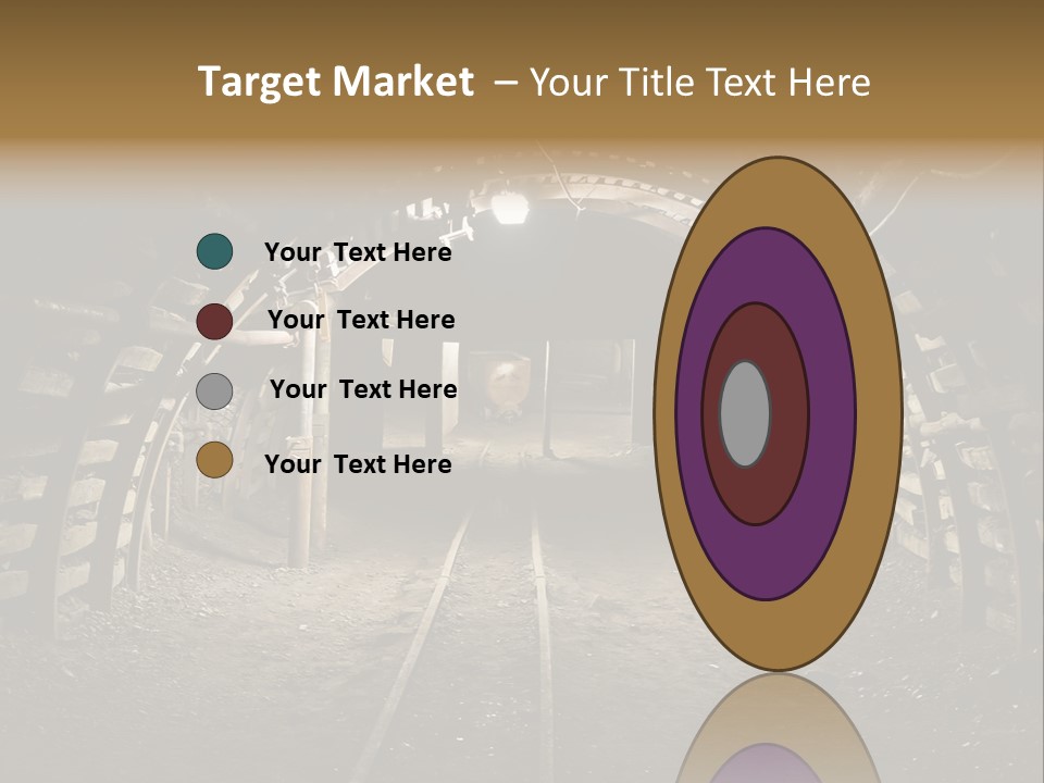 Coal Cars Coal Coal Mining PowerPoint Template