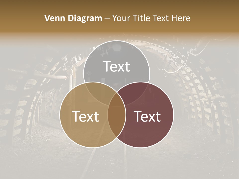 Coal Cars Coal Coal Mining PowerPoint Template