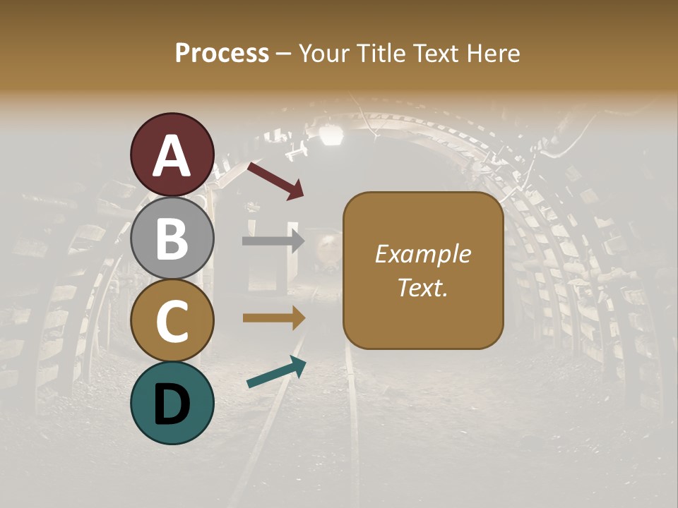 Coal Cars Coal Coal Mining PowerPoint Template
