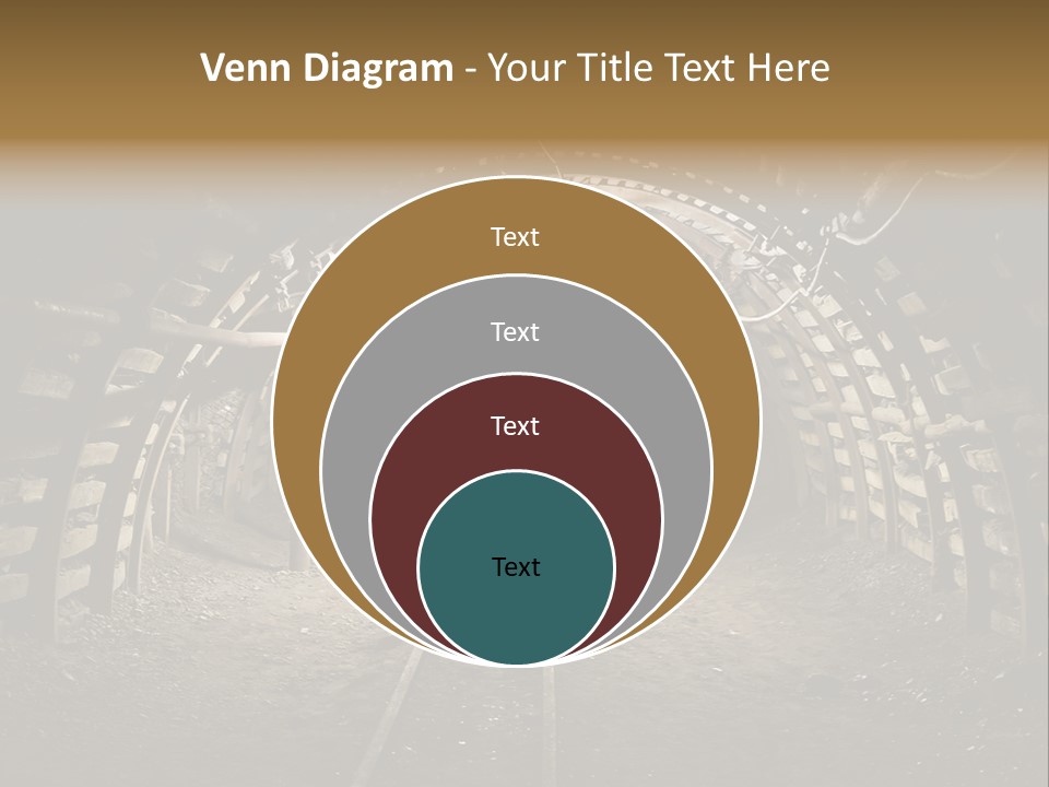 Coal Cars Coal Coal Mining PowerPoint Template