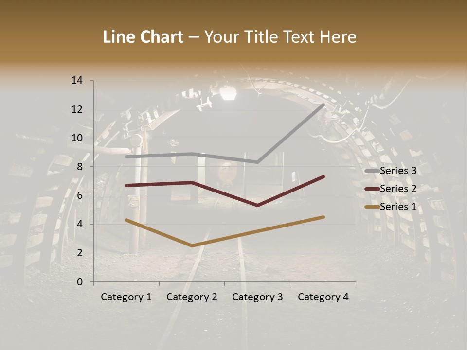 Coal Cars Coal Coal Mining PowerPoint Template