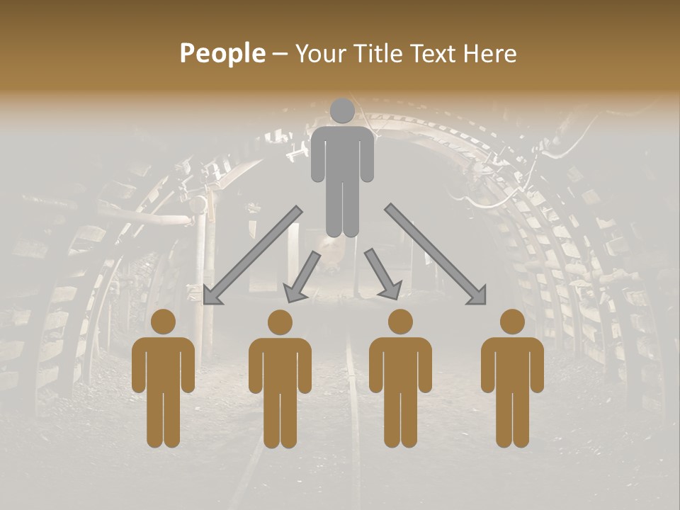 Coal Cars Coal Coal Mining PowerPoint Template