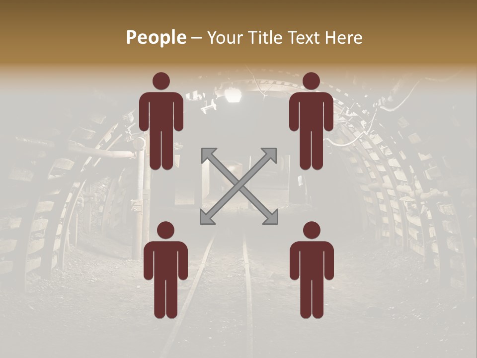 Coal Cars Coal Coal Mining PowerPoint Template