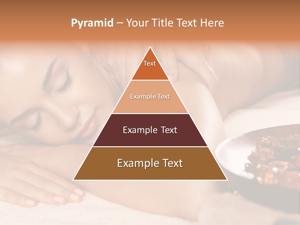 Soft Focus Masseur Spa Woman PowerPoint Template