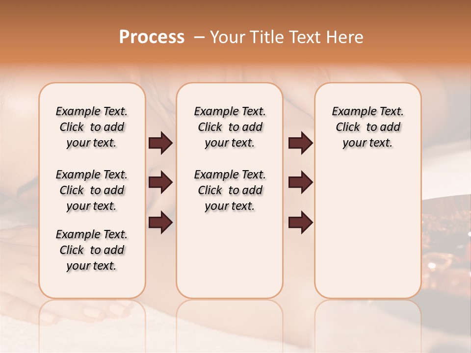 Soft Focus Masseur Spa Woman PowerPoint Template