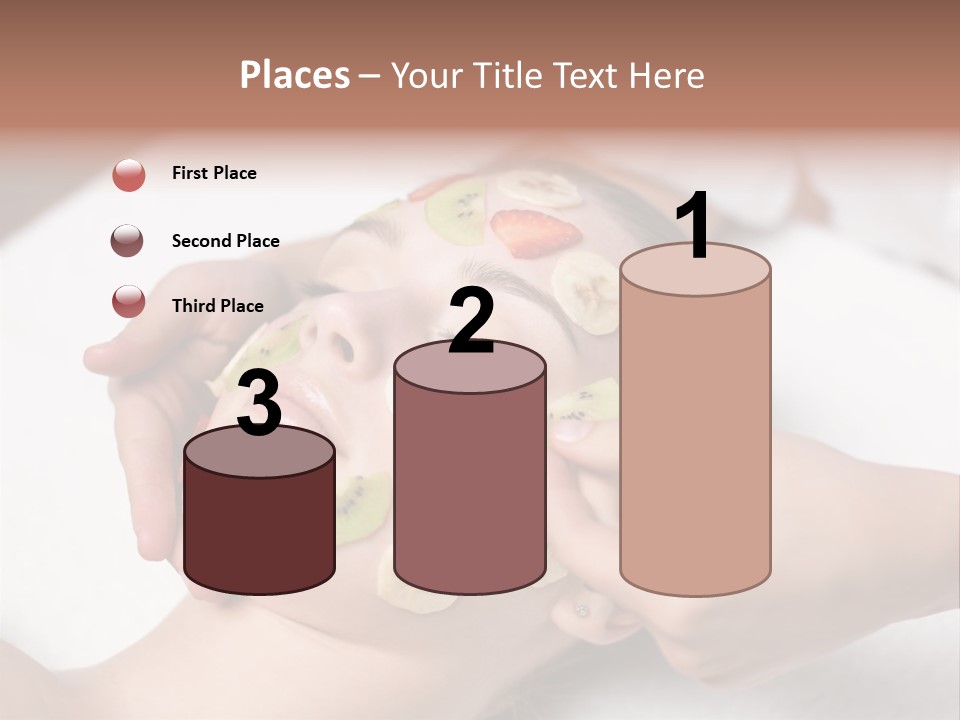 Soft Focus Masseur Spa Woman PowerPoint Template