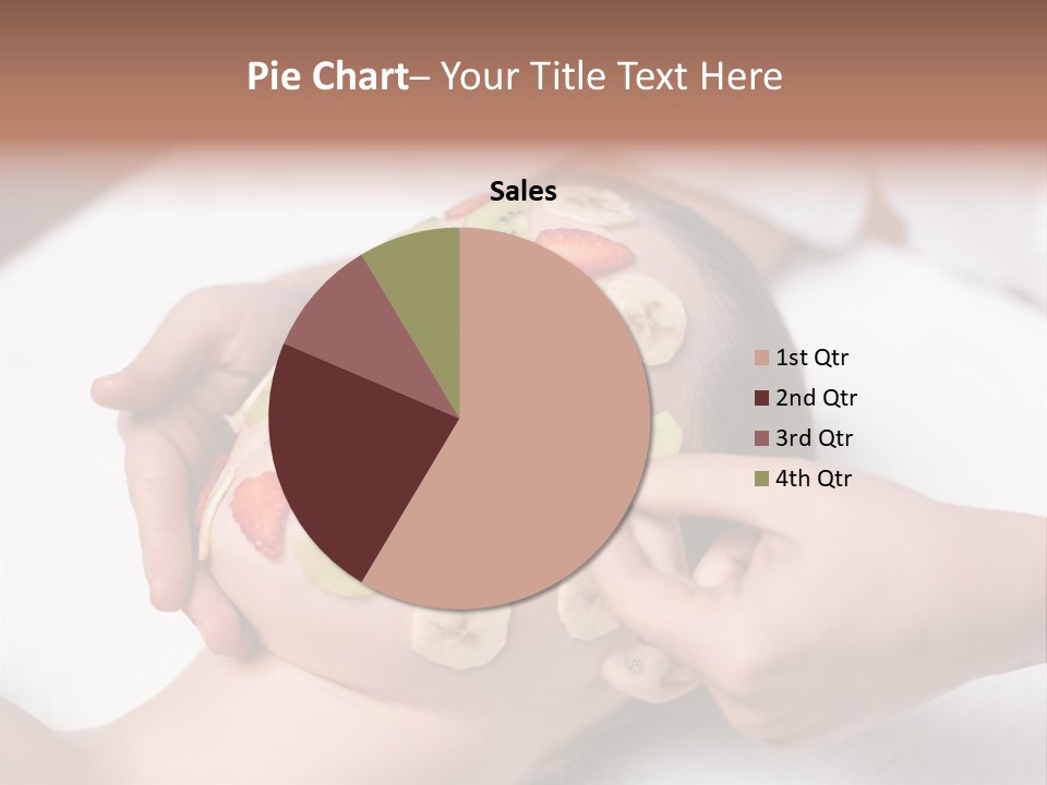 Soft Focus Masseur Spa Woman PowerPoint Template