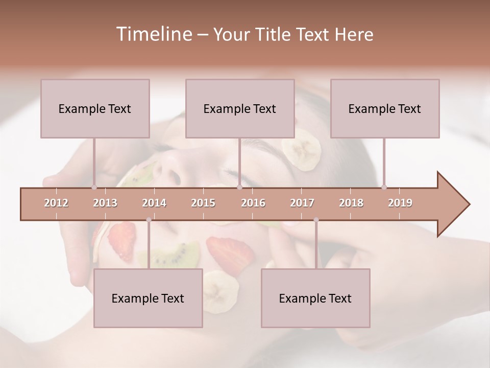 Soft Focus Masseur Spa Woman PowerPoint Template