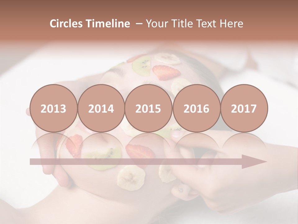 Soft Focus Masseur Spa Woman PowerPoint Template