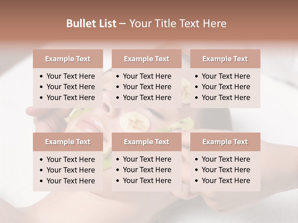 Soft Focus Masseur Spa Woman PowerPoint Template