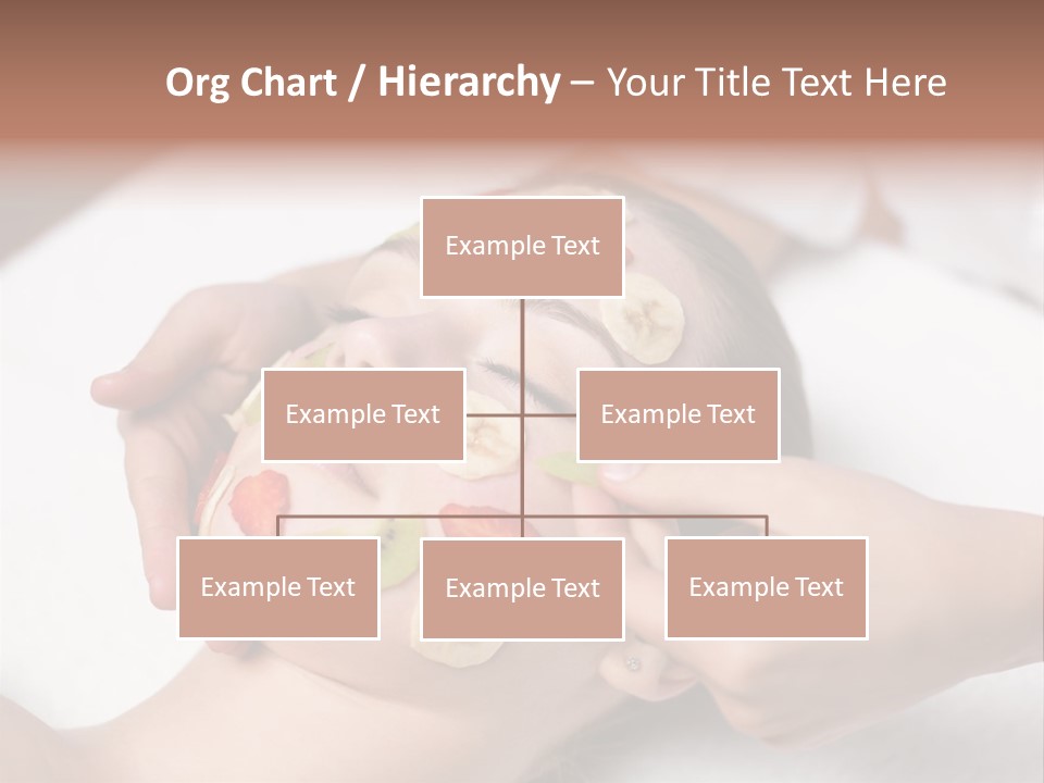 Soft Focus Masseur Spa Woman PowerPoint Template