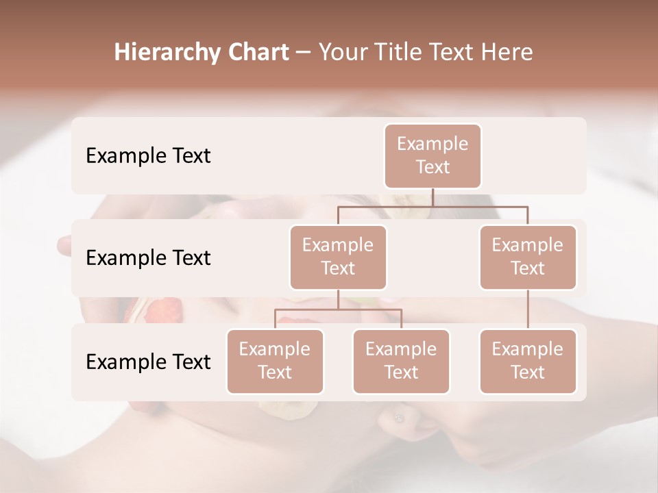 Soft Focus Masseur Spa Woman PowerPoint Template