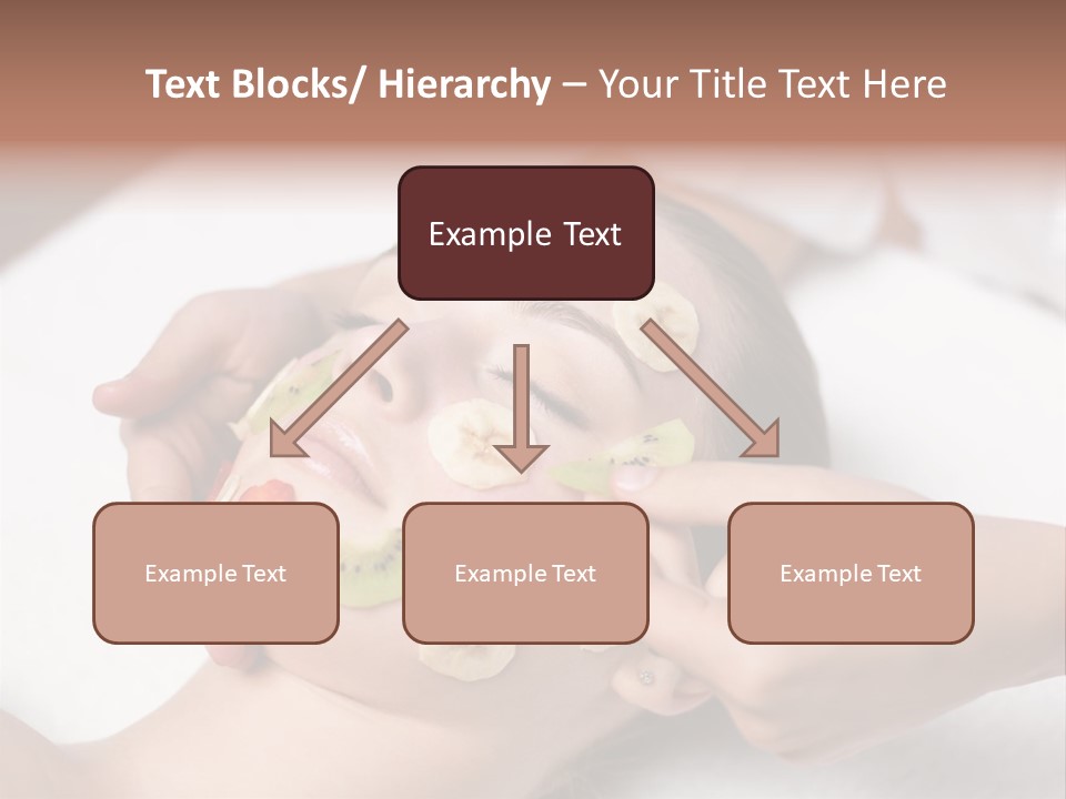 Soft Focus Masseur Spa Woman PowerPoint Template