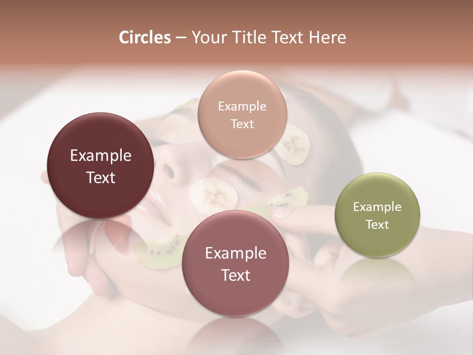 Soft Focus Masseur Spa Woman PowerPoint Template