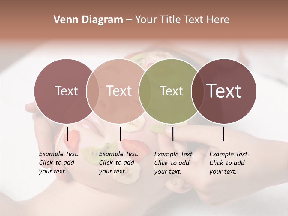 Soft Focus Masseur Spa Woman PowerPoint Template