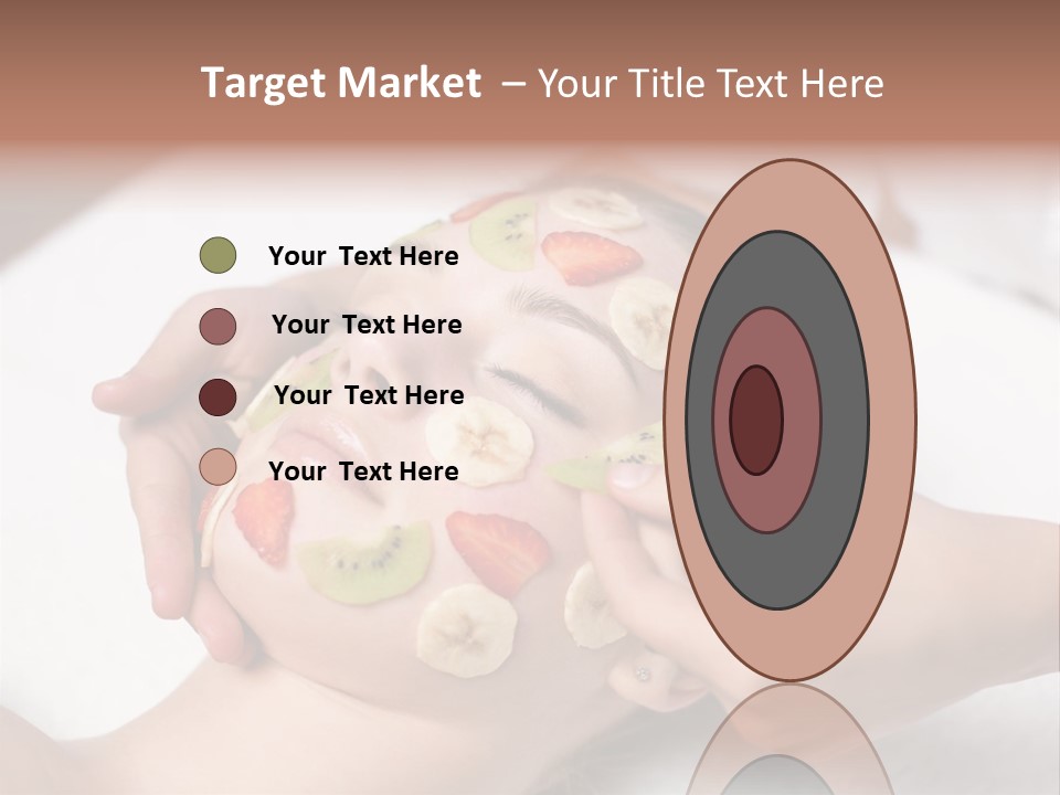 Soft Focus Masseur Spa Woman PowerPoint Template