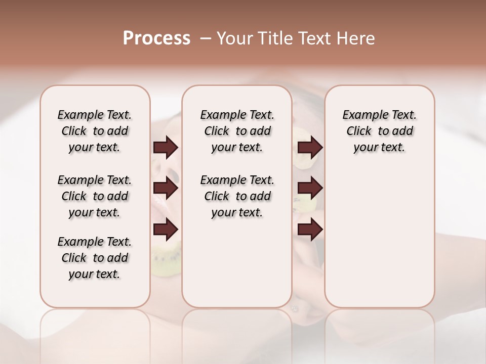 Soft Focus Masseur Spa Woman PowerPoint Template