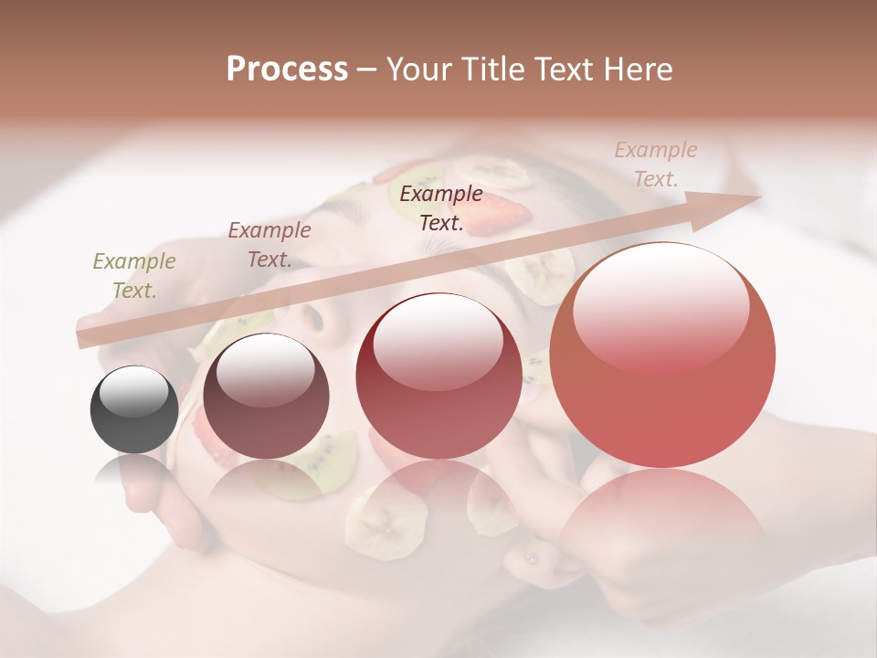 Soft Focus Masseur Spa Woman PowerPoint Template