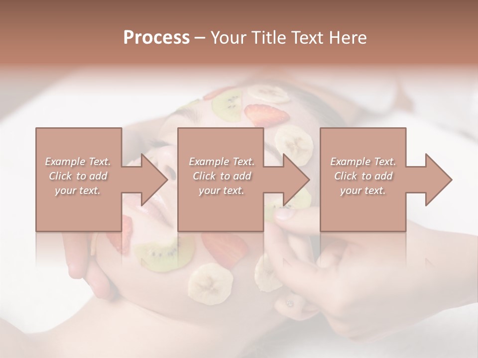 Soft Focus Masseur Spa Woman PowerPoint Template